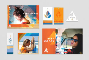 Reef Escape Branding Brand Elements